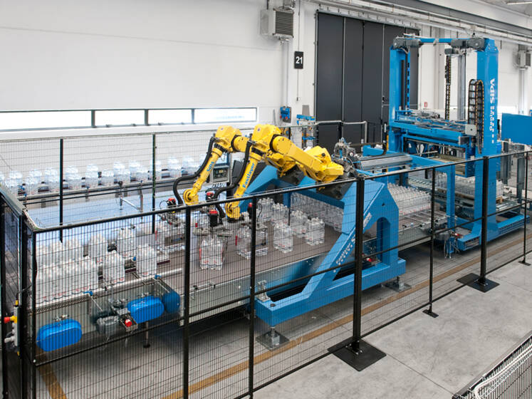 AUTOMATIC DEPALLETIZERS STEADY PALLET TYPE