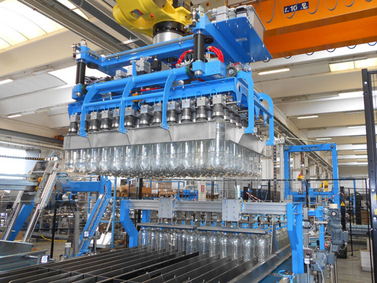 ROBBY PAL: Multihead and loose product palletizer