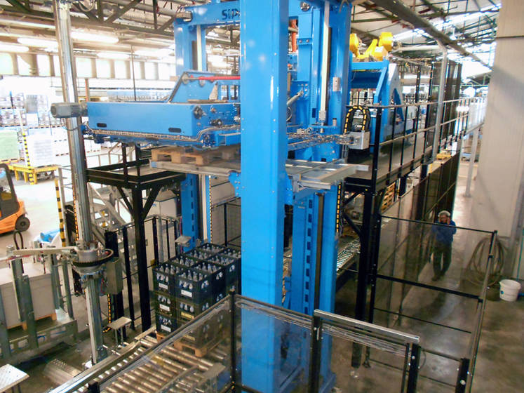 AUTOMATIC PALLETIZERS MOVING PALLET TYPE - 2