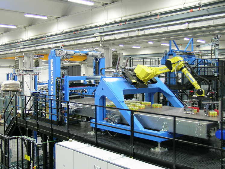 AUTOMATIC PALLETIZERS MOVING PALLET TYPE - 5