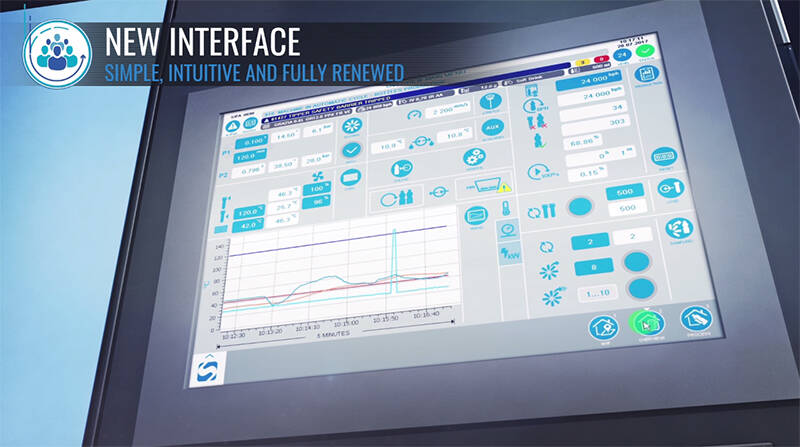 Easy use: 100%. User-friendly, accessible and intuitive for operators at any level, easy use and maintenance