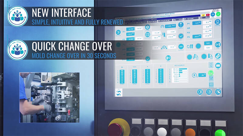 Easy use: 100%. User-friendly, accessible and intuitive for operators at any level, easy use and maintenance - 2